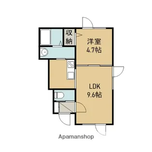 SPERANZA【1階】の間取り