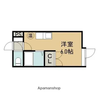 ハイツアクティブ【1階】の間取り