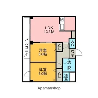 LIFE COMFORT【5階】の間取り