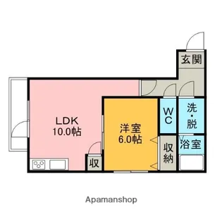 U’グランディス【2階】の間取り