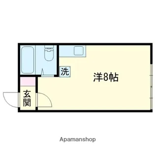 ライブリーハイツ【1階】の間取り