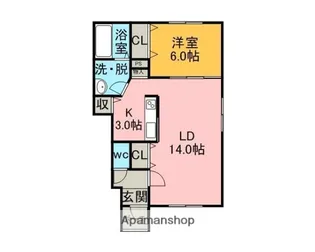 ZYX 11【1階】の間取り