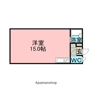 FKマンション【1階】の間取り