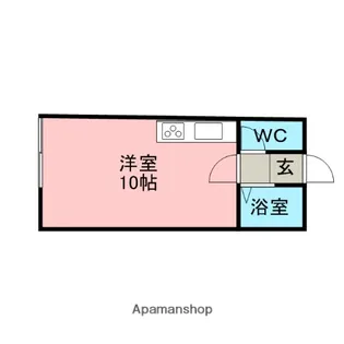 エクセル創和【1階】の間取り