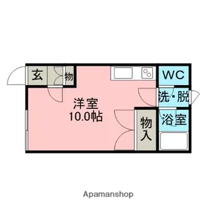ドリームハイツ【2階】の間取り