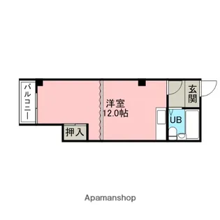 アーバンライフ高砂【3階】の間取り