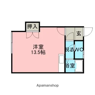 ドエル宮の森【2階】の間取り
