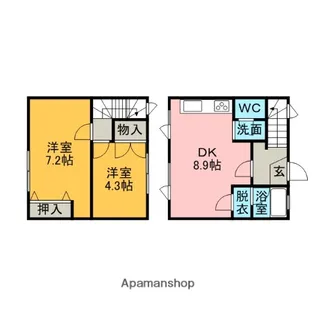 TB2【1階】の間取り