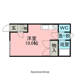 ドリームハイツ【2階】の間取り