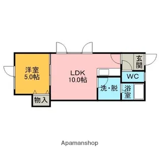 ハイツ新生【2階】の間取り