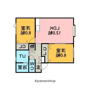 KOBAハイツⅠ【2階】の間取り