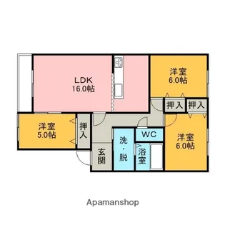 BONHEUR 5【1階】の間取り