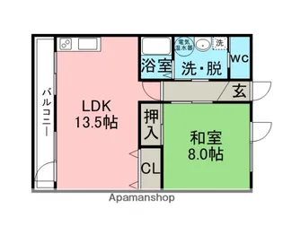 シルク21【2階】の間取り