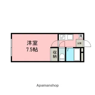 早川ハイツ【1階】の間取り