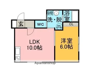 グランドソレイユ【1階】の間取り