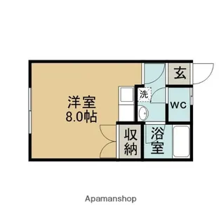 メゾンウエダ【1階】の間取り