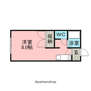 TWINKLE高砂【1階】の間取り