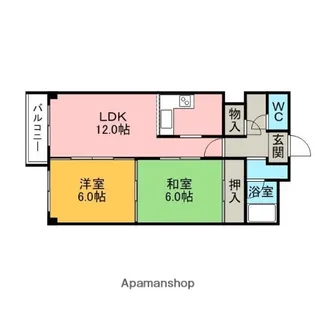 プラザユーホーム【4階】の間取り