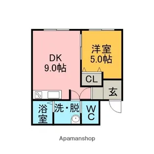 ROSE HILL【2階】の間取り