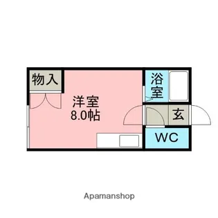 ハッピーハイツⅡ【2階】の間取り