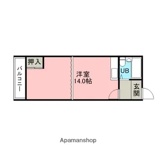 アーバンライフ高砂【4階】の間取り
