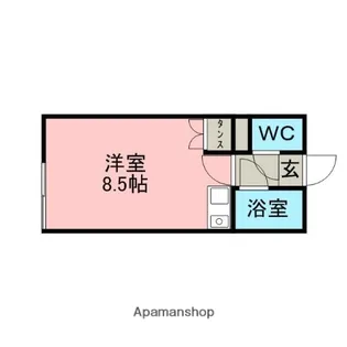 CORPO TOUEN3【2階】の間取り