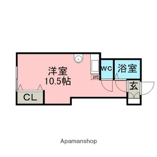 アスター【2階】の間取り