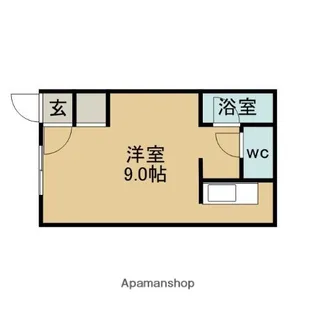 パークハイツ【1階】の間取り