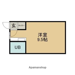 パークハイツ【2階】の間取り