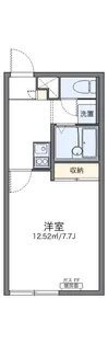 レオパレスアルデバラン【105号室】の間取り
