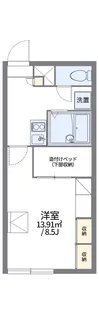 1Kの間取り画像