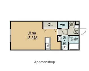 RESIDENCE SAKURA【1階】の間取り