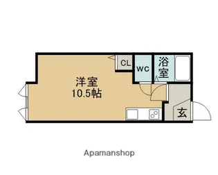 コロン【2階】の間取り
