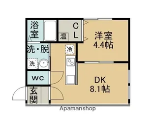 レオーネ・コリーナ【1階】の間取り