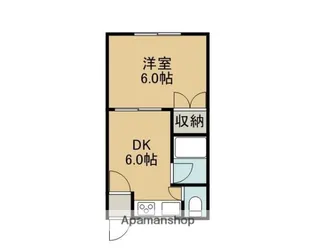 ハイツコスコン【2階】の間取り