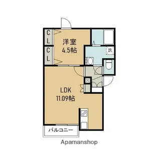 DOLCEVITA C【2階】の間取り