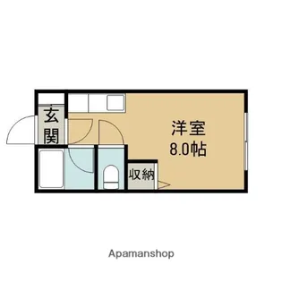 クリスタルハイツ 1【1階】の間取り