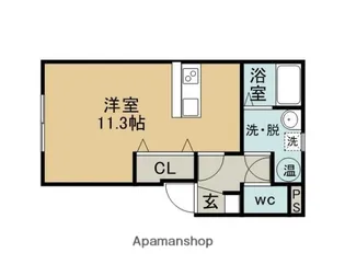 RESIDENCE TAKASAGO B【1階】の間取り