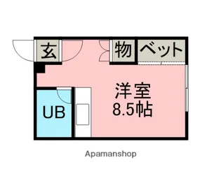 グランドール中央【2階】の間取り