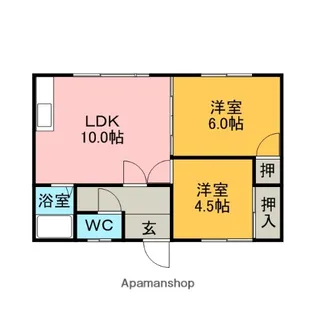 ステラハイツ【2階】の間取り