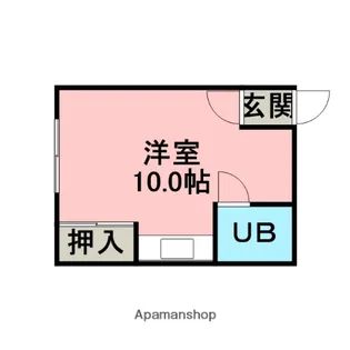 ハイツグリーン【2階】の間取り
