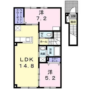 グレイス【2階】の間取り