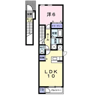 グレイスⅡ【2階】の間取り