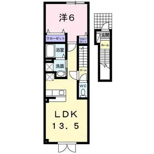 ベリエ【2階】の間取り