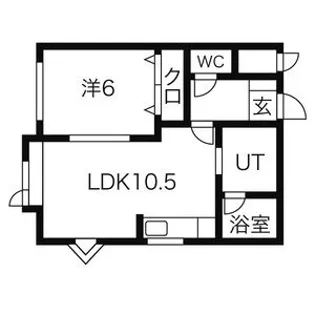 ル・ソラーレ【1階】の間取り
