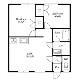 ASアドバンス【2階】の間取り