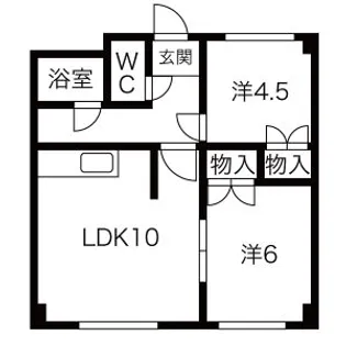 雅灯マンション【205号室】の間取り
