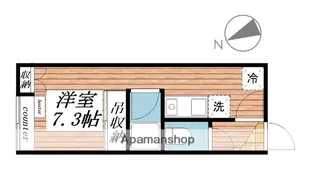 マ・メゾン【201号室】の間取り