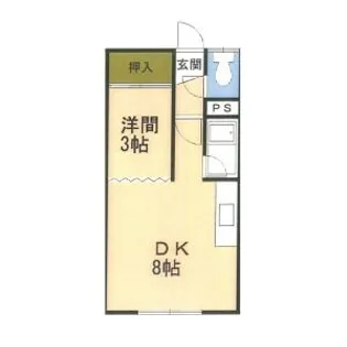 パークハイツ【202号室】の間取り