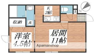 CLASS大町【401号室】の間取り